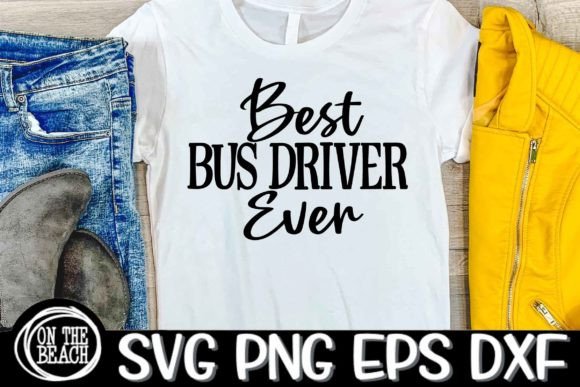 Bus Driver of the Year SVG Best for Graphics and T-Shirt Designs