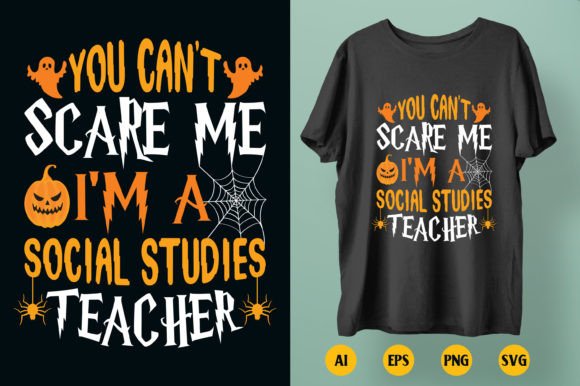 Halloween T-Shirt Design 1: Graphics and T-Shirt Designs