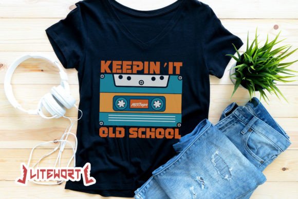 Old School Hip Hop 80S 90S Mixtape Graphics and T-Shirt Designs