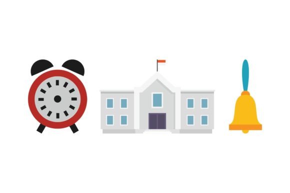 School Icon Physics Graphics