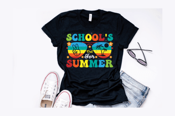School's Out for Summer T-Shirt Design