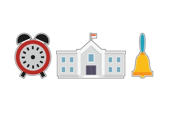 School Sticker Lesson: Graphics and Illustrations for Creative Projects