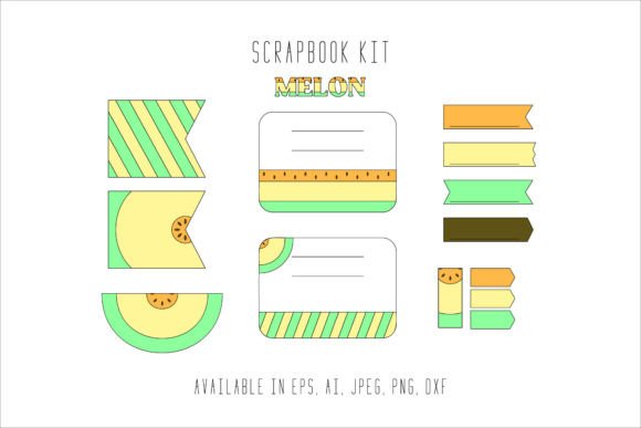 Scrapbook Kit - Melon