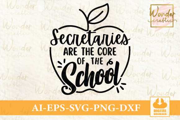 Secretaries Are the Core of the School Graphics